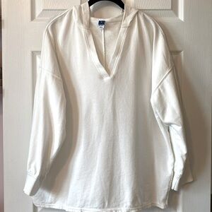 NEW Old Navy Oversized French Terry Tunic Hoodie